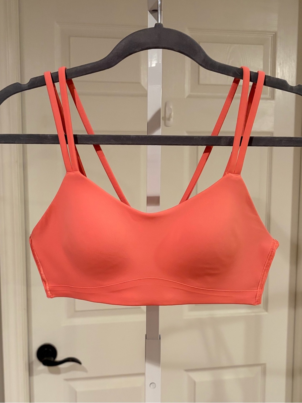 Lululemon Like A Cloud Sports Bra, Raspberry Cream, Size 6